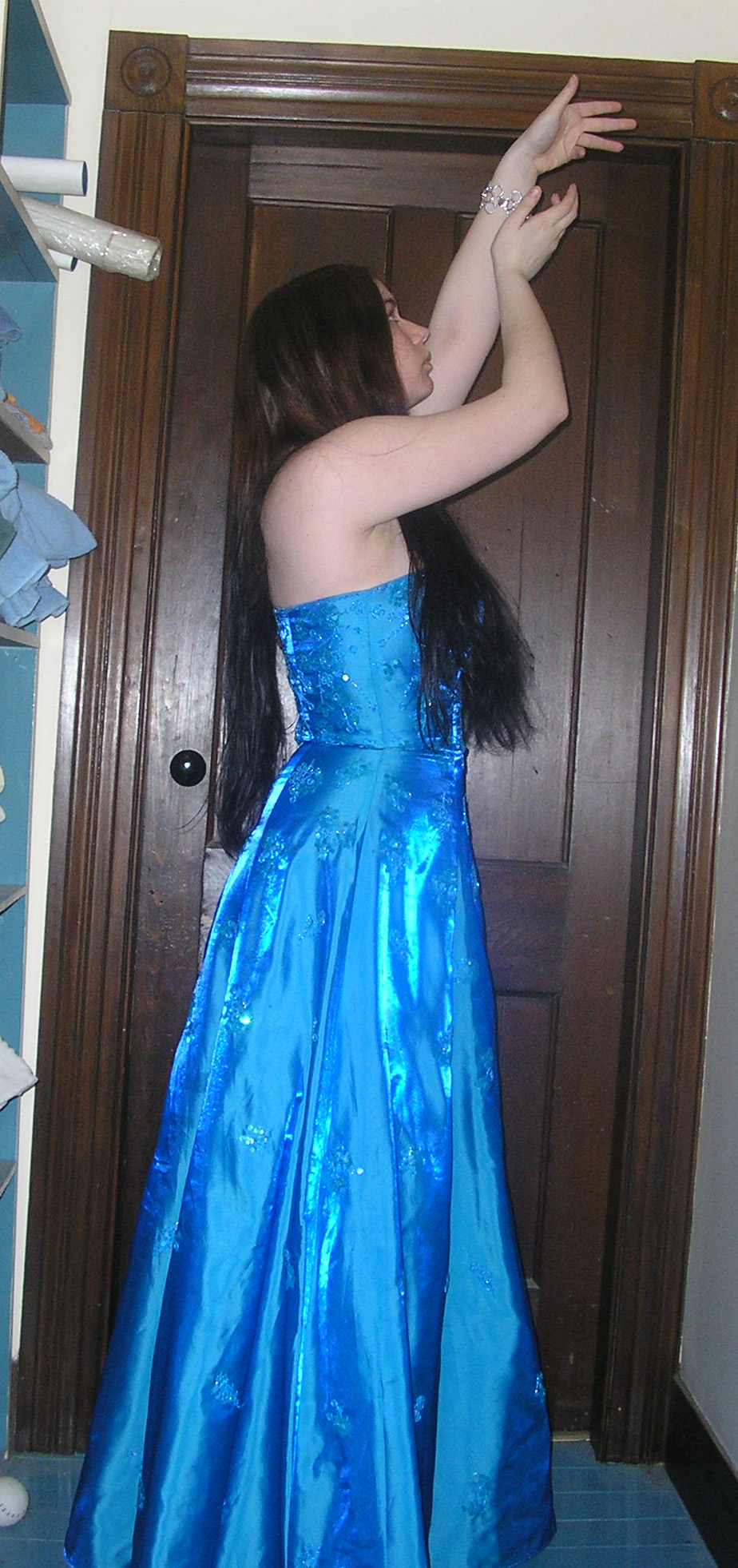 Blue dress stock 1