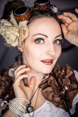 ~ Steampunk Portrait ~ by rufflesandsteam