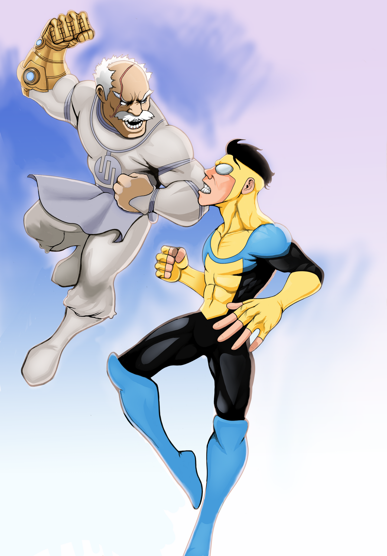 INVINCIBLE vs CONQUEST (WIP) by KristSimpson on DeviantArt