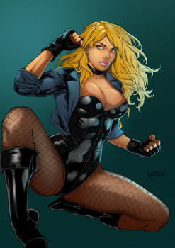 Black Canary By Leomatos2014 colored version