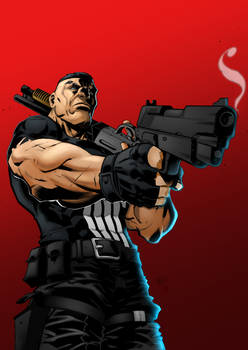 Punisher By Chahine Ladjouze by RodTsumura