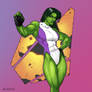 She Hulk 2008 By Luisxiii By Luisxiii Artwork Dh