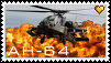 [Stamps] AH-64 Apache by FrostyFlakesX