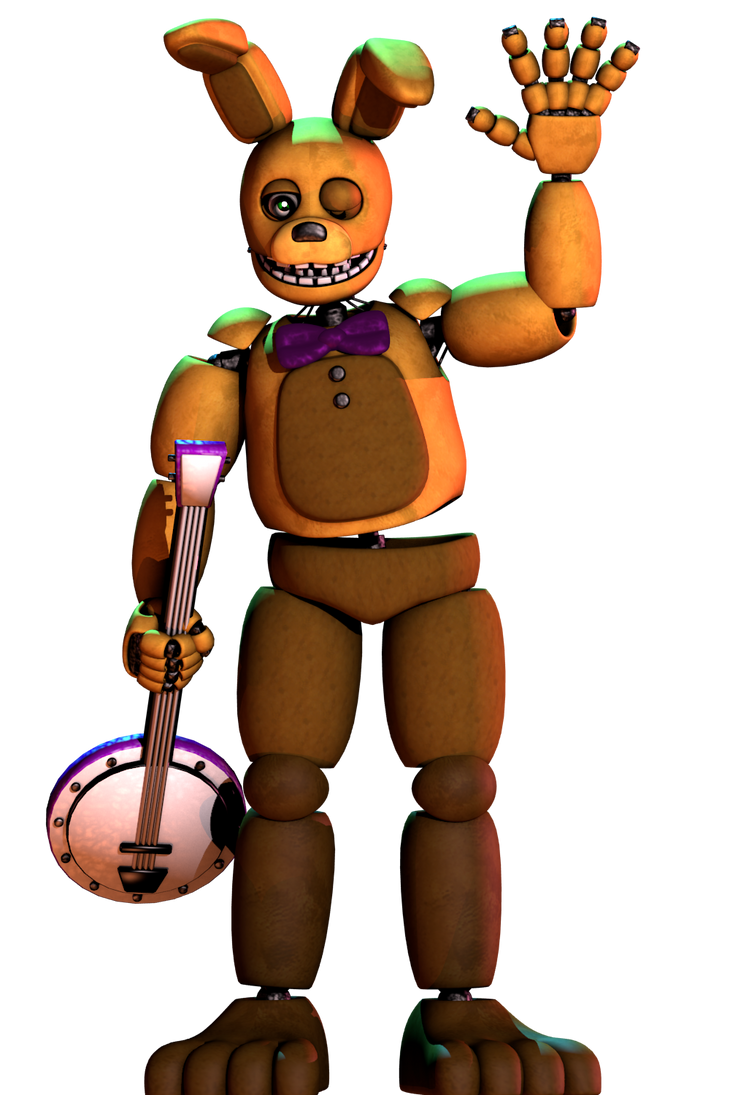 Invincible Spring Bonnie say hi to Spring Bonnie by mcmeme2020 on DeviantArt
