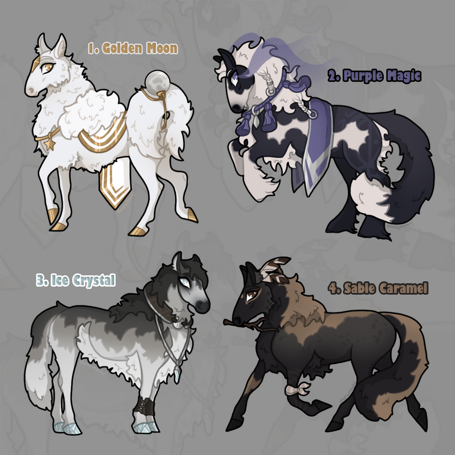 CLOSED ADOPT | Wolf Pack | by NoOryxEmoji on DeviantArt