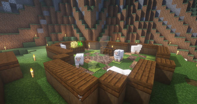 Minecraft Sheep Farm