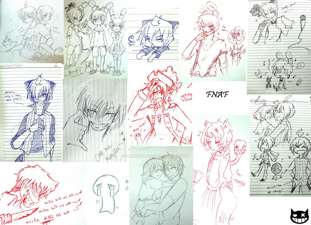 fnaf- sketch dump