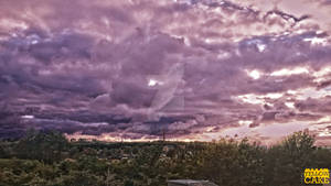 Clouds over Aalborg 4k HDR