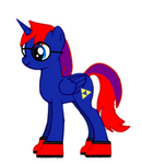 Tri-Flash (My New And Improved OC) by MLPBrony87654