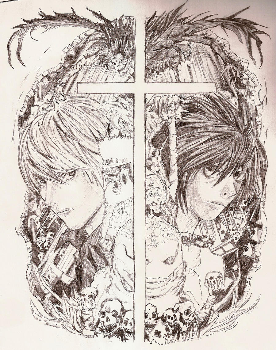 Cut Death Note Death Note by tomgirl227 on DeviantArt