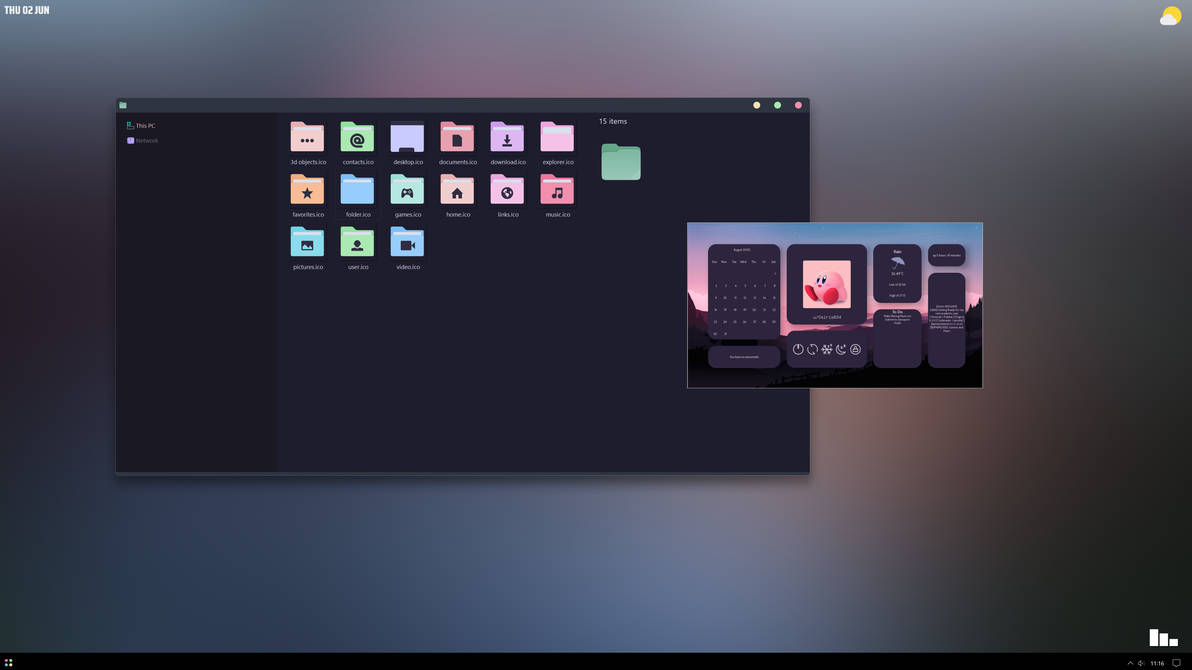Minimal Catppuccin Desktop - Windows 10 @ 4K by JuanBoyP on DeviantArt