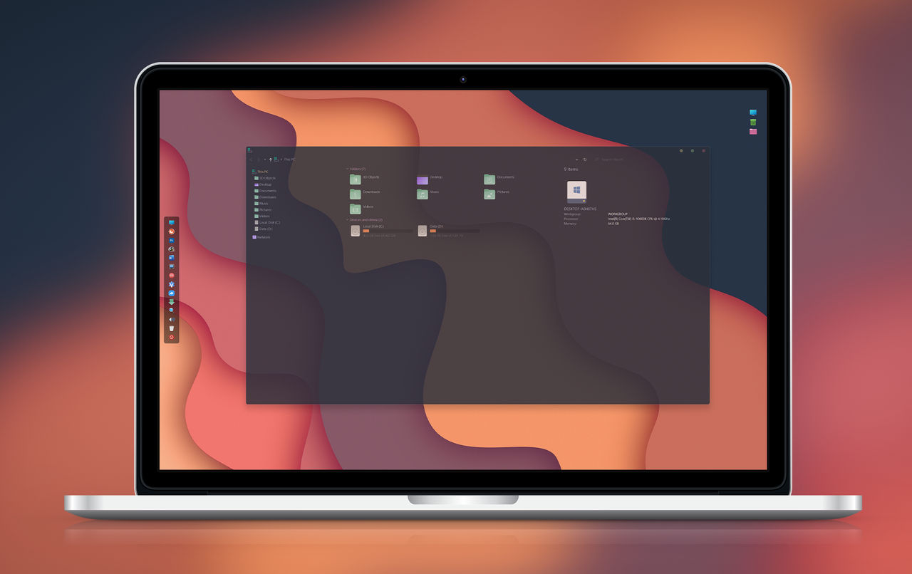 Macbook Deviantart Windows 10 - Macbook Mockup by JuanBoyP on DeviantArt