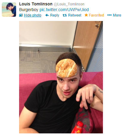 Liam Payne is a Burger.