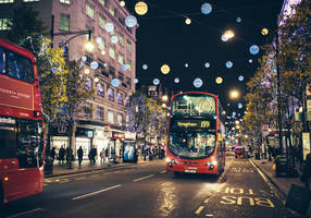 Christmas Lights in Oxford Street