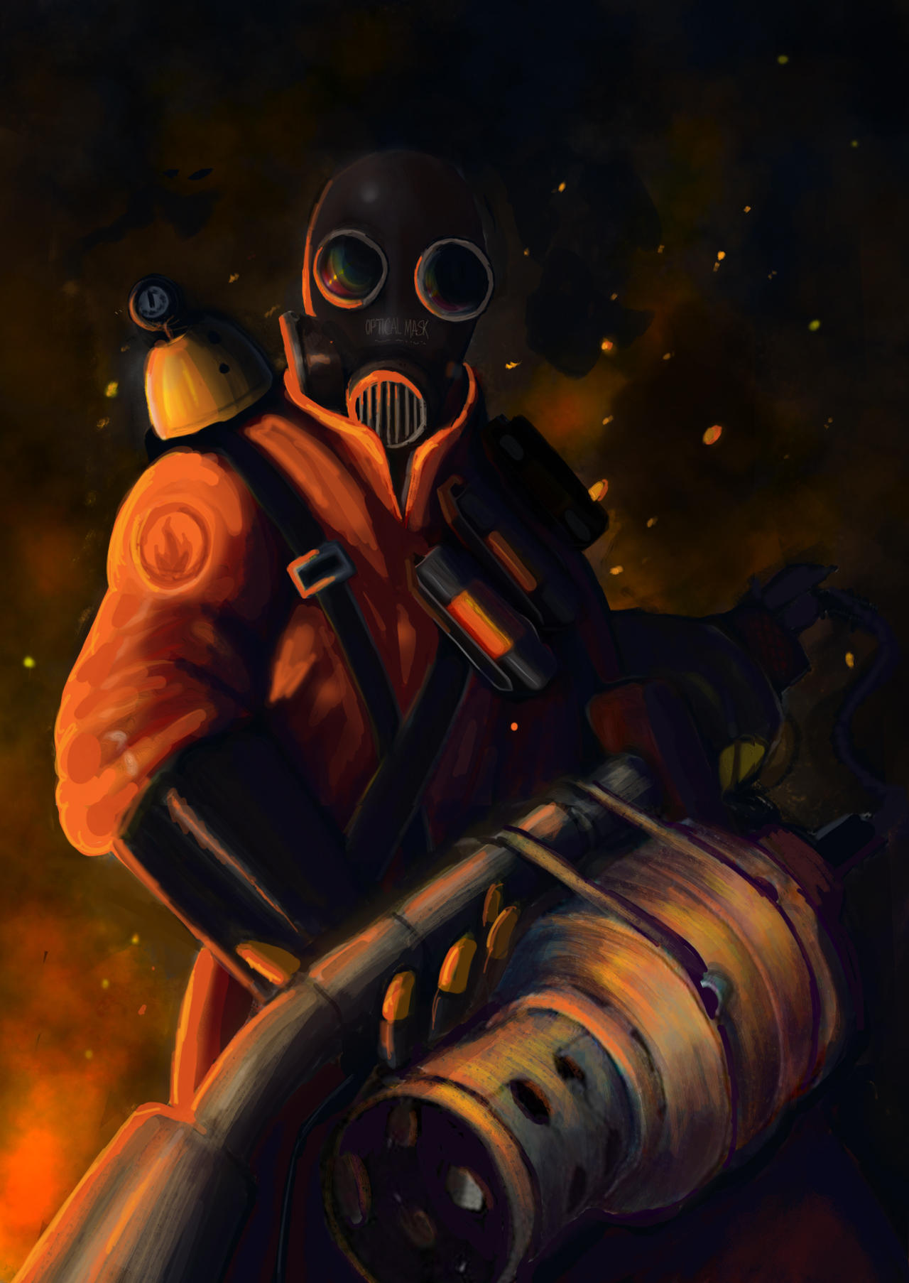 Pyro by SpicyCherries on DeviantArt