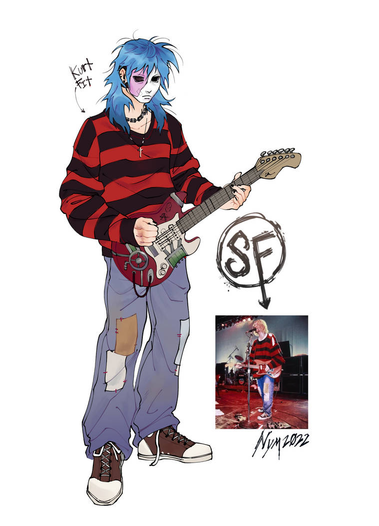 Sally face fan art v3 by PaintSoda on DeviantArt