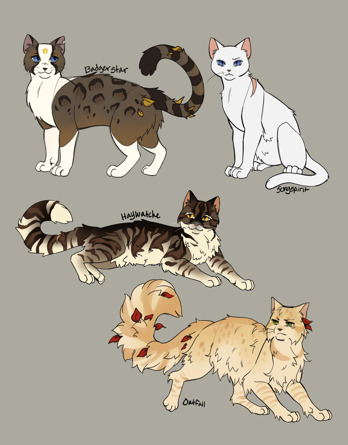 MCYT Warrior Cats AU 2 by aoifehorse on DeviantArt