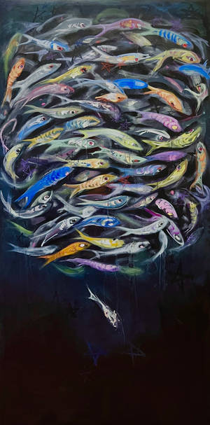 Spiraling Sardines