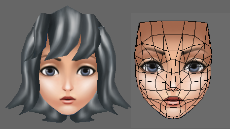 Anime-like 3d Head by vivigg on DeviantArt Anime-like 3d Head by vivigg on DeviantArt