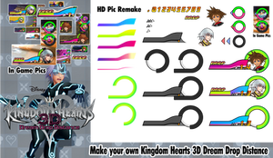 Make your own Kingdom Hearts 3D Dream Drop Distanc
