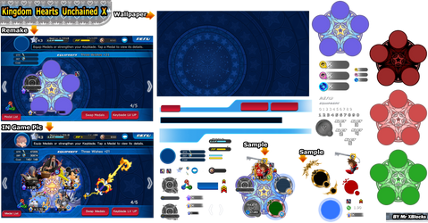 Kingdom Hearts Unchained X sprite A1 UpDate