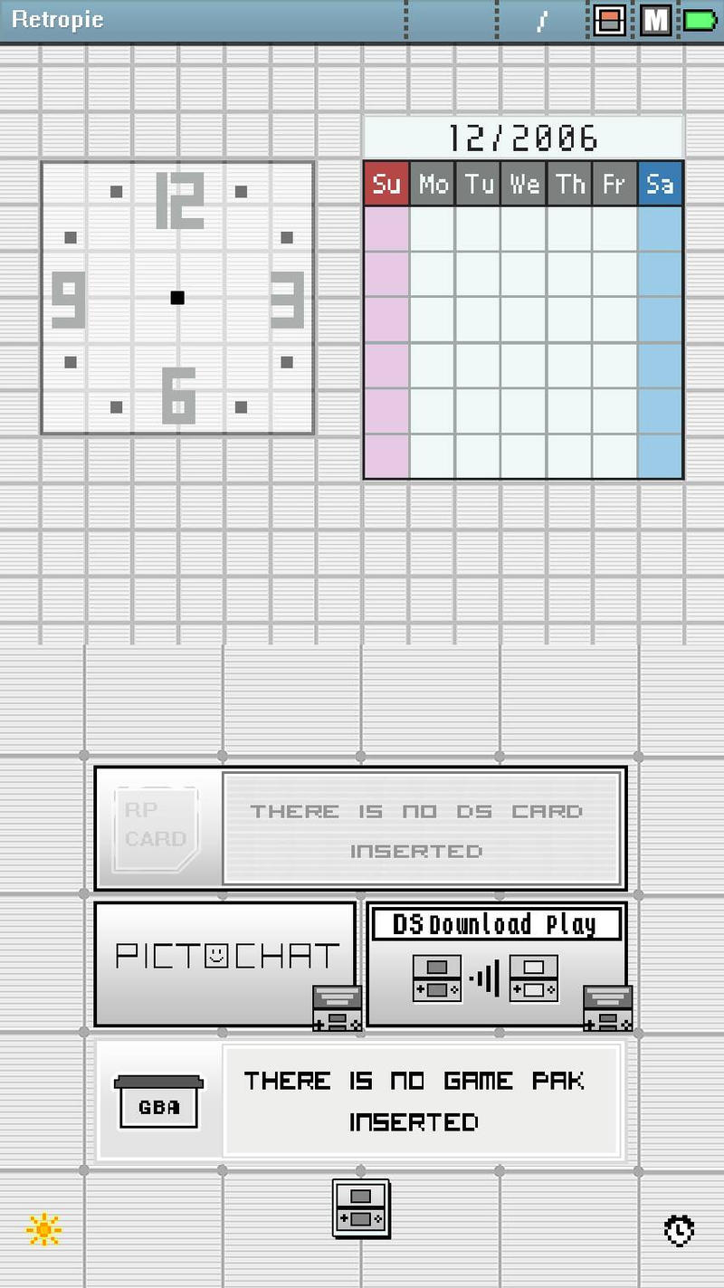 Nintendo DS Menu Screen remade by MASTERQ2 on DeviantArt