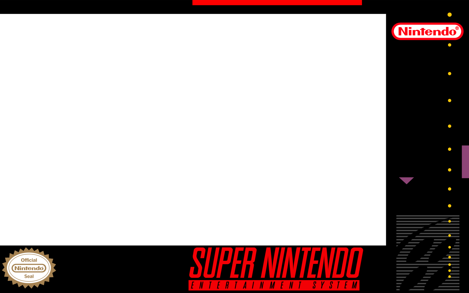 Super Nintendo box art template HD by MASTERQ2 on DeviantArt