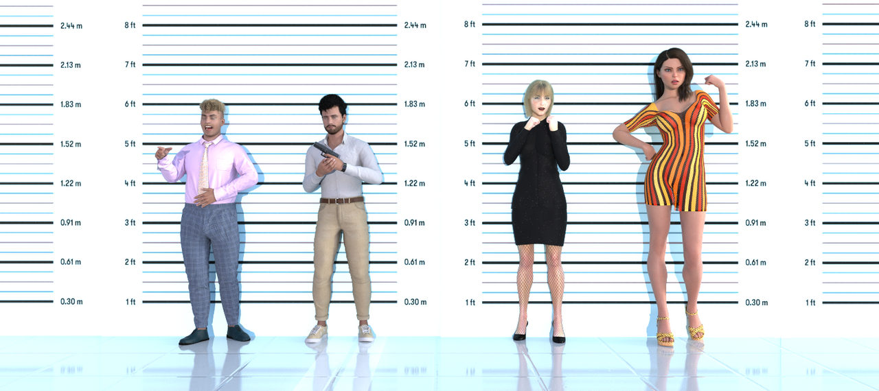 Height Chart 3 by Ophaki on DeviantArt