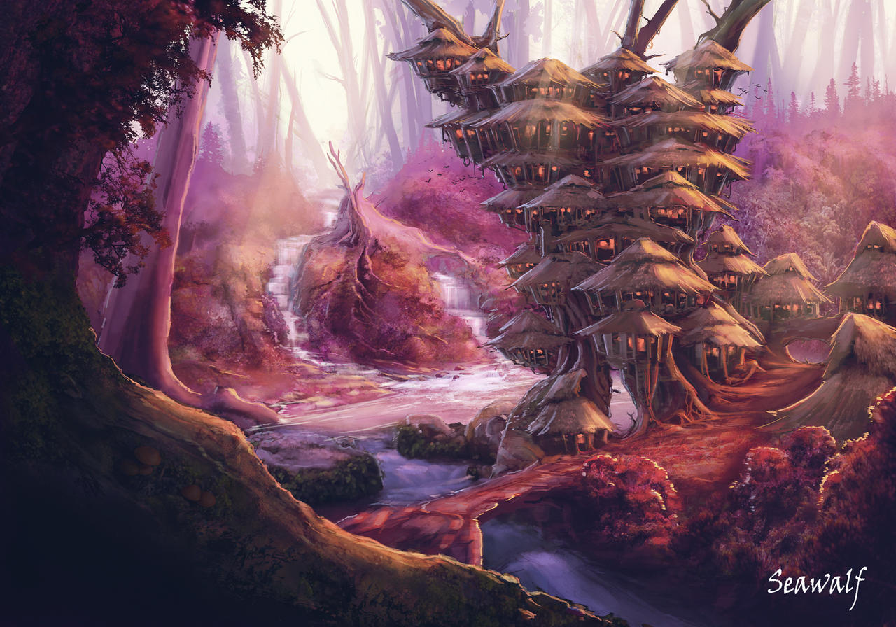 Forest by seawalf on DeviantArt