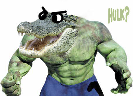 Hulk Gator?