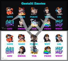 Gestalti Twitch Emotes