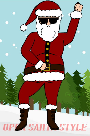 OPPA SANTA STYLE!!!!!!!