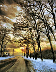 Winter landscape 2010 by Lurvig01