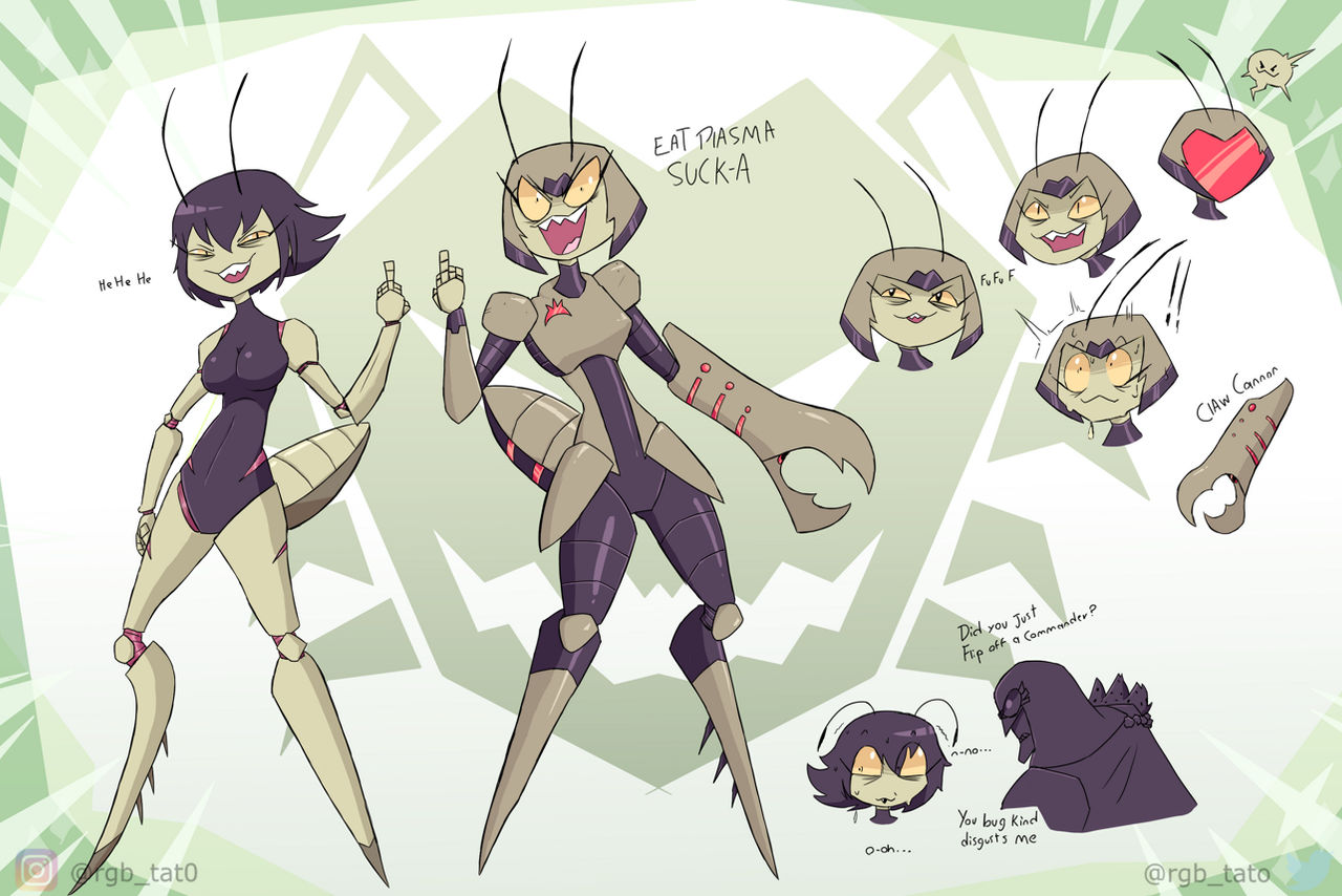 Bug Girl by RGBTAT0 on DeviantArt
