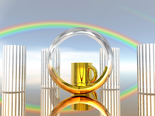 The Golden Coffee Cup