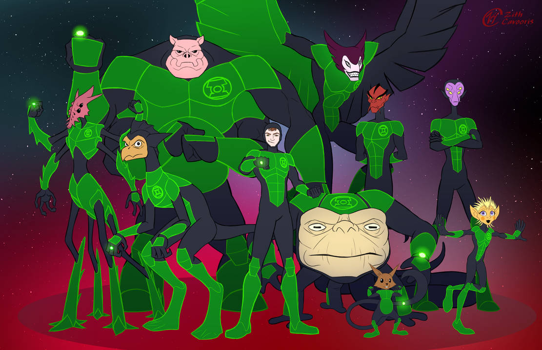 Blish Rrab Green Lantern Corps by Moderately-Radical on DeviantArt