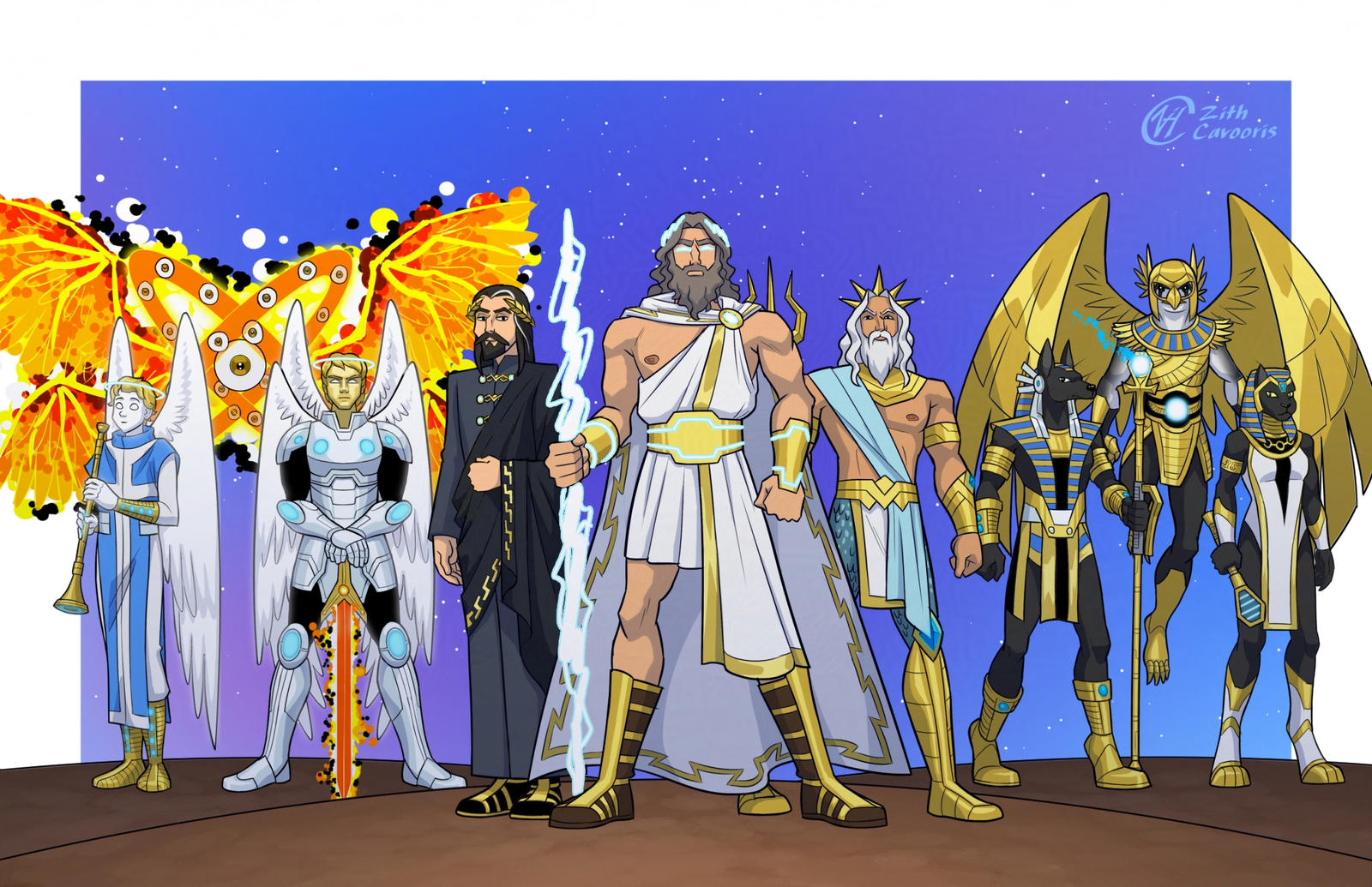 Radical Deviantart The Gods by Moderately-Radical on DeviantArt