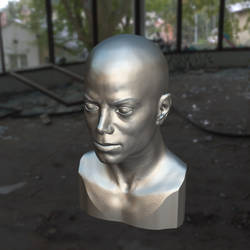 3d printable model Michael Jackson bust 32