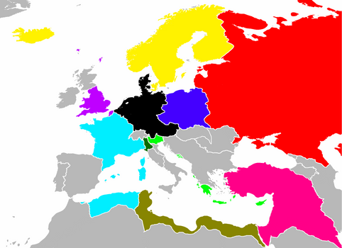 Weird map of Europe