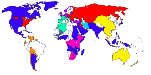 Cold War Map