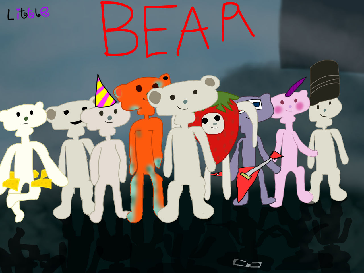 Roblox Bear Fanart By Littlebuddysweetypie On Deviantart - roblox bear game horror