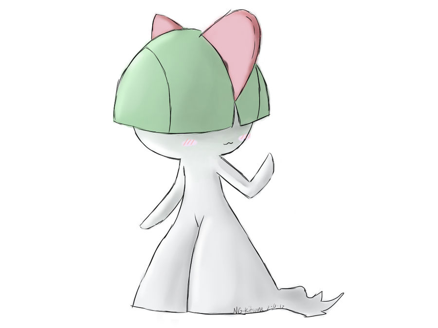 Ralts by Sairentonen on DeviantArt