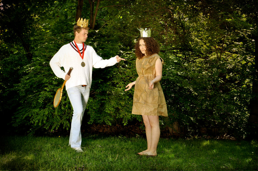 paper bag princess dress DIY | Paper Bag Princess Costume