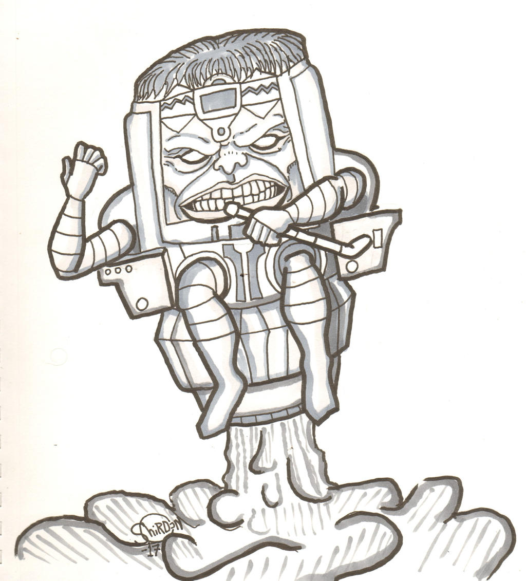 Modok Colouring Modok by S-Chirdon-Art on DeviantArt