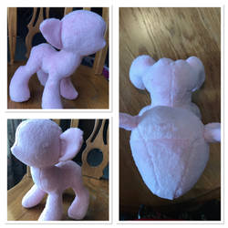 Pony Plush blank