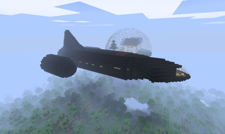 Minecraft: Space Ship by CJ64 on DeviantArt