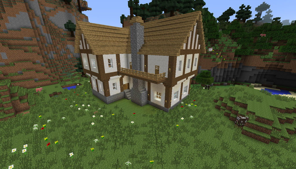 Minecraft Medieval Inn By Cj64 On Deviantart Minecraft Medieval Inn By Cj64 On Deviantart