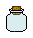 Little Glass Pixel Jar