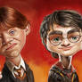 HARRY, RON and HERMIONE