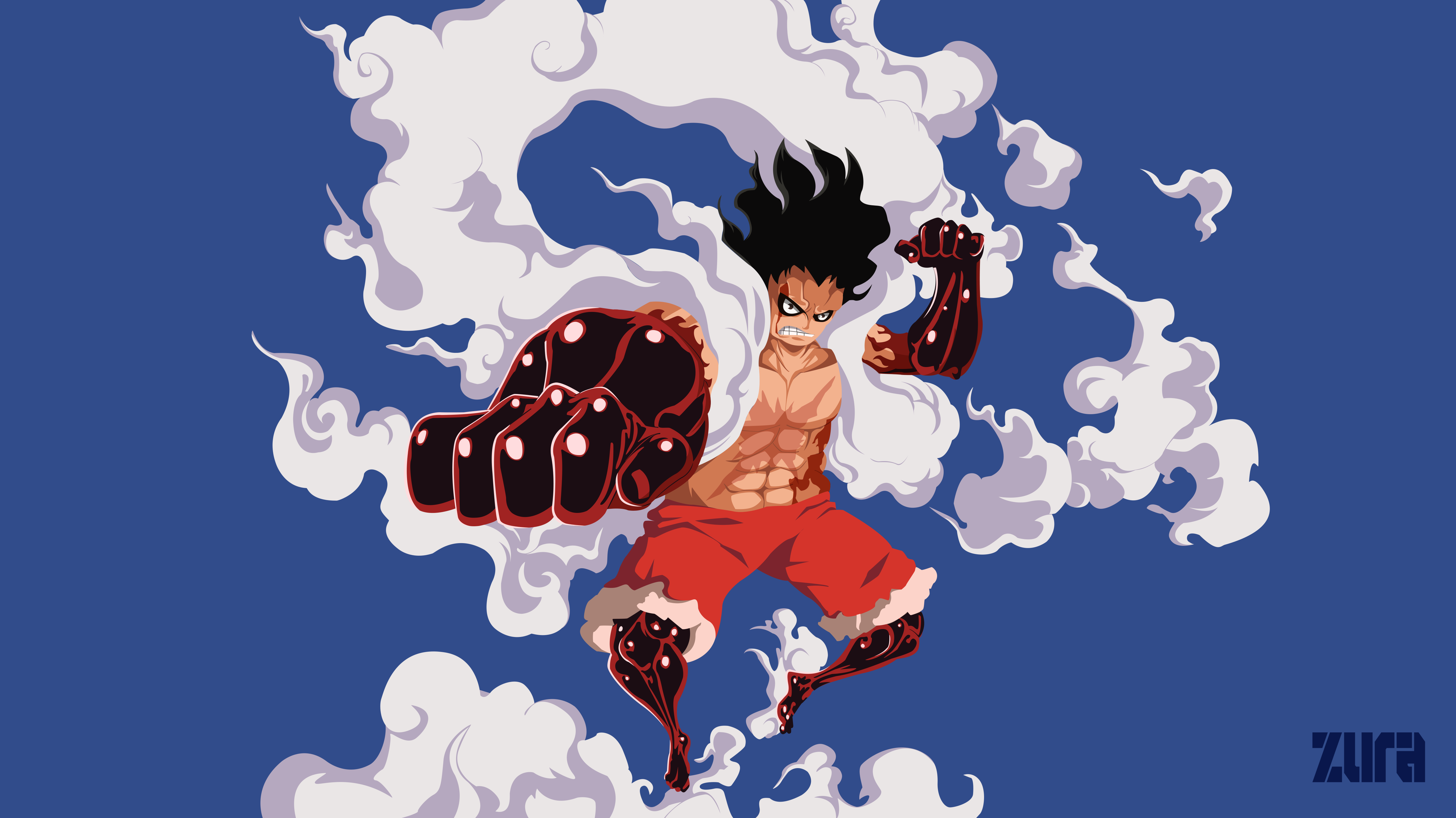 Luffy Gear 4 Snake man